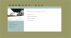 Desktop Screenshot of operantllc.org